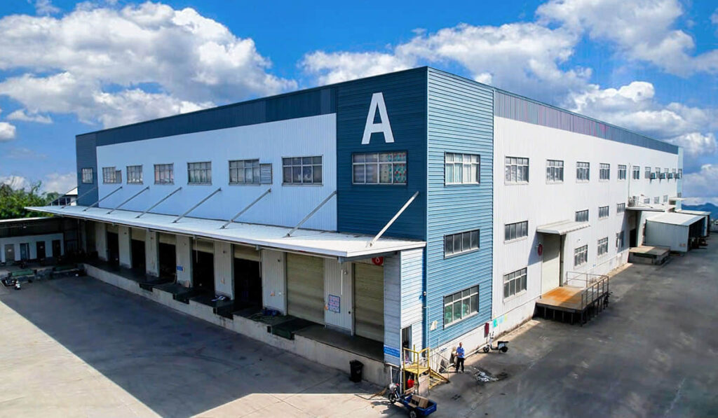 One of our used clothes factory for sourcing and sorting.