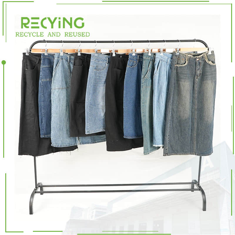 Wholesale Second Hand Ladies Denim Skirts (6)