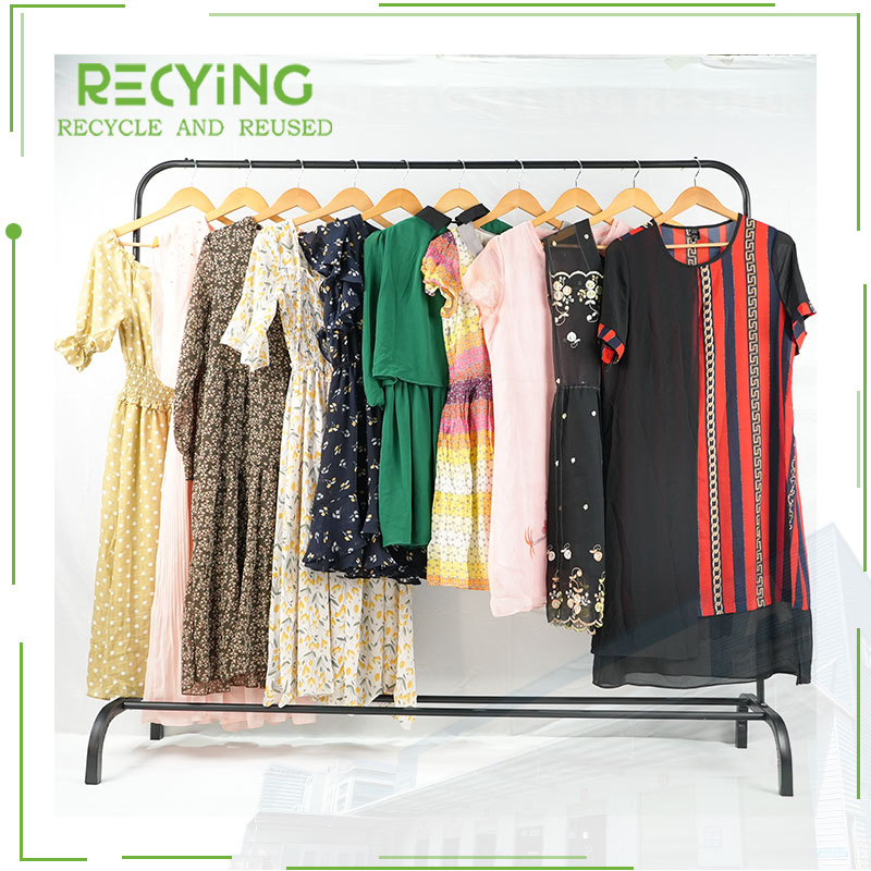 Wholesale Second Hand Ladies Silk Dresses (6)