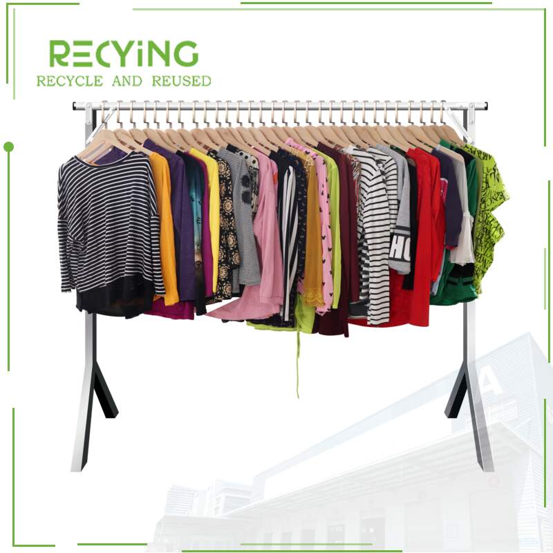High quality used ladies long sleeve t-shirt wholesale