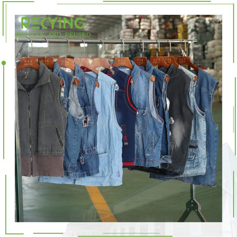 Wholesale Grade A used denim jacket