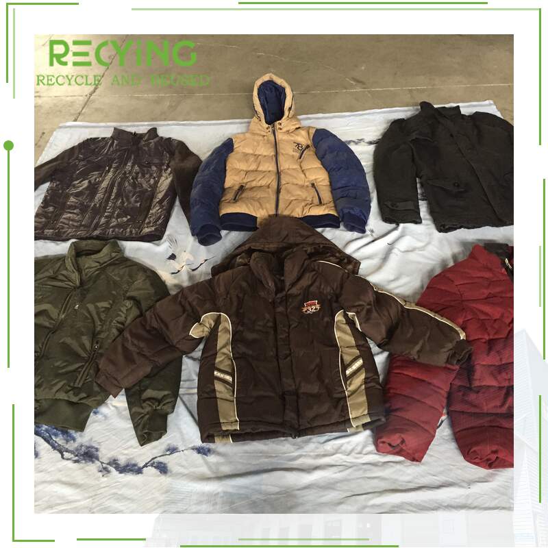 Wholesale Second Hand Men Thick Jacket