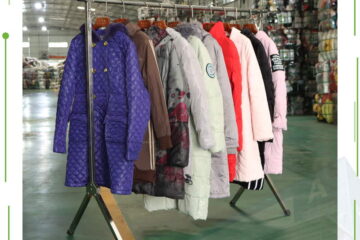 Wholesale Used Winter Ladies Cotton-Filled Long Coat