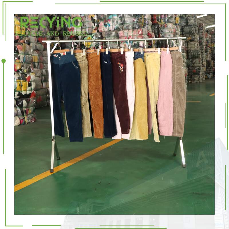 Wholesale Grade A used women’s thick stretch pants