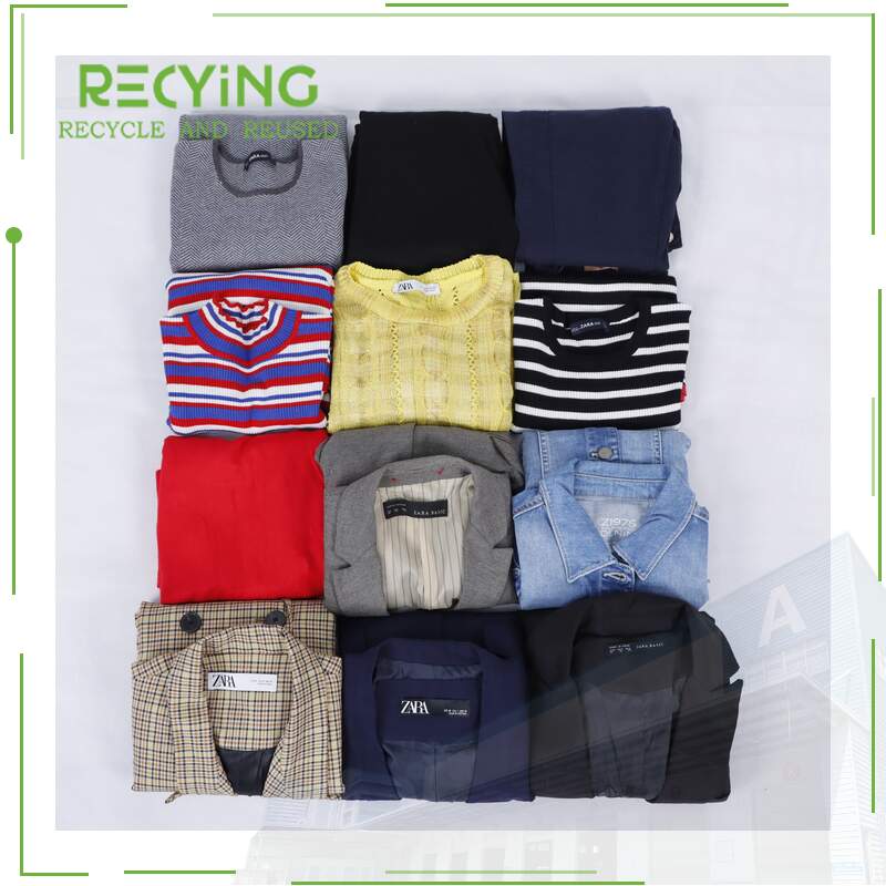 Second Hand Brand ZARA Winter Clothes Bale Wholesale