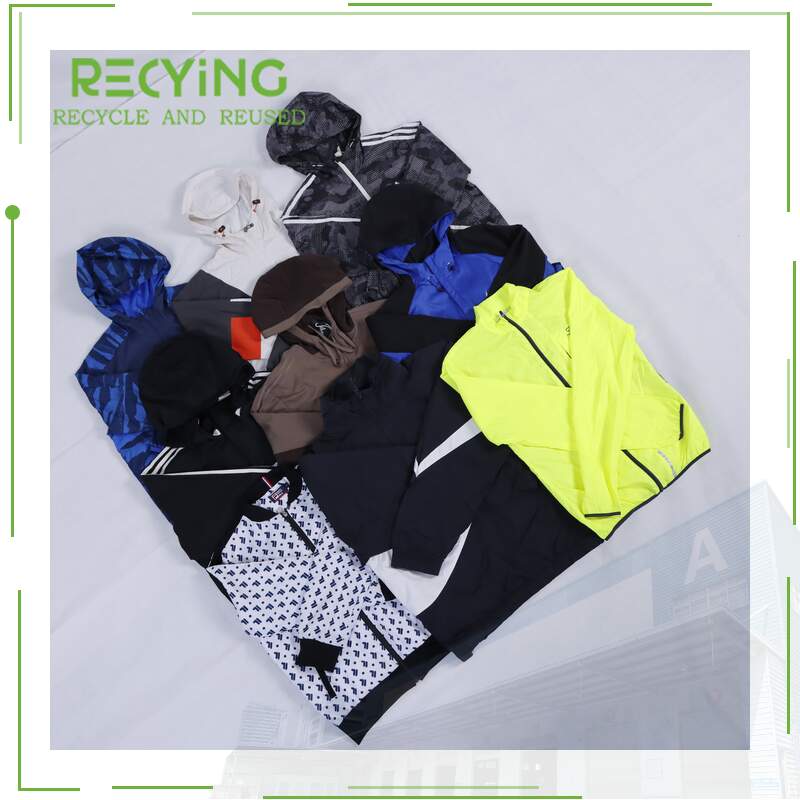 Wholesale Mixed Size Second Hand China Brand Lightweight Men's Jacket