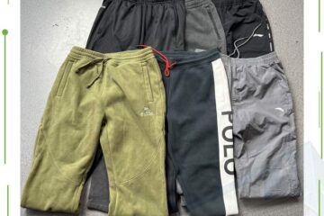 Wholesale Mixed Size Second Hand China Brand Men's Trousers