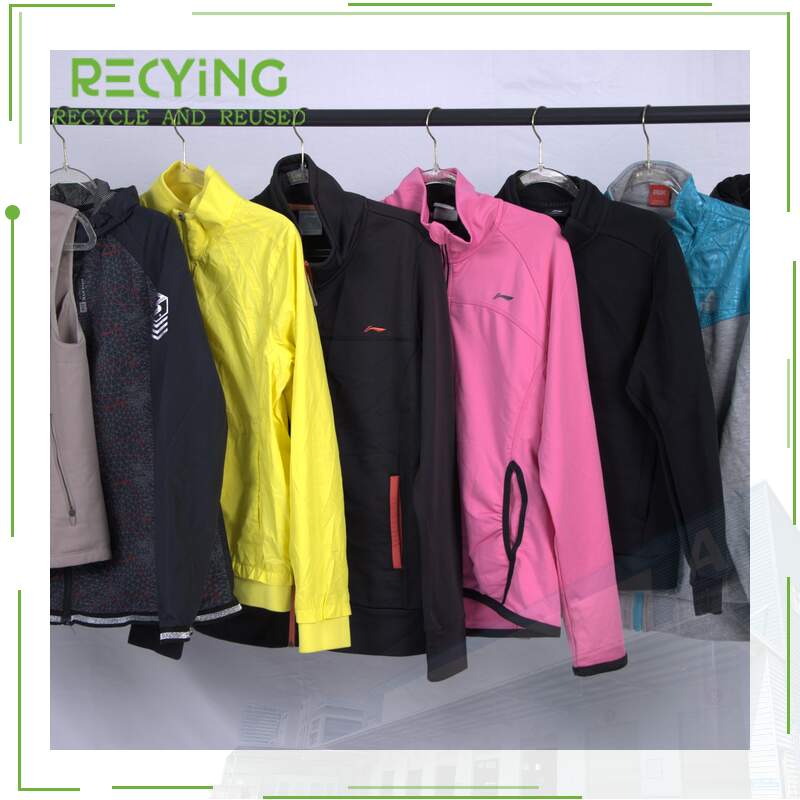 Export Second Hand Chinese Brand Lightweight Ladies Jacket