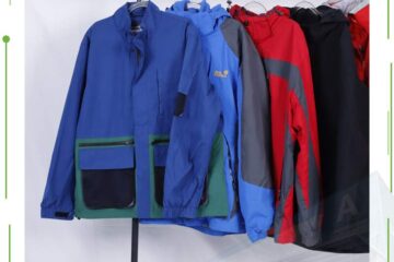 Second Hand International Brand Punching Jacket Bale Wholesale