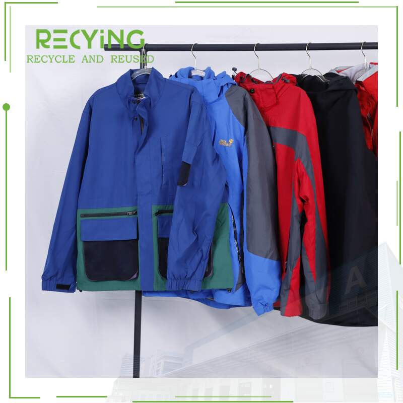 Second Hand International Brand Punching Jacket Bale Wholesale