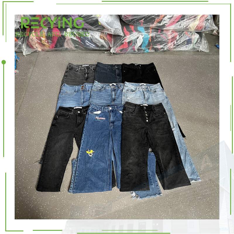 Second Hand ZARA Denim Jacket and Pants Bale Wholesale