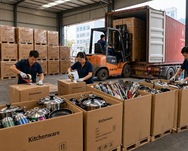 Ready-to-Load Kitchenware Inventory for Importers and Wholesalers Worldwide
