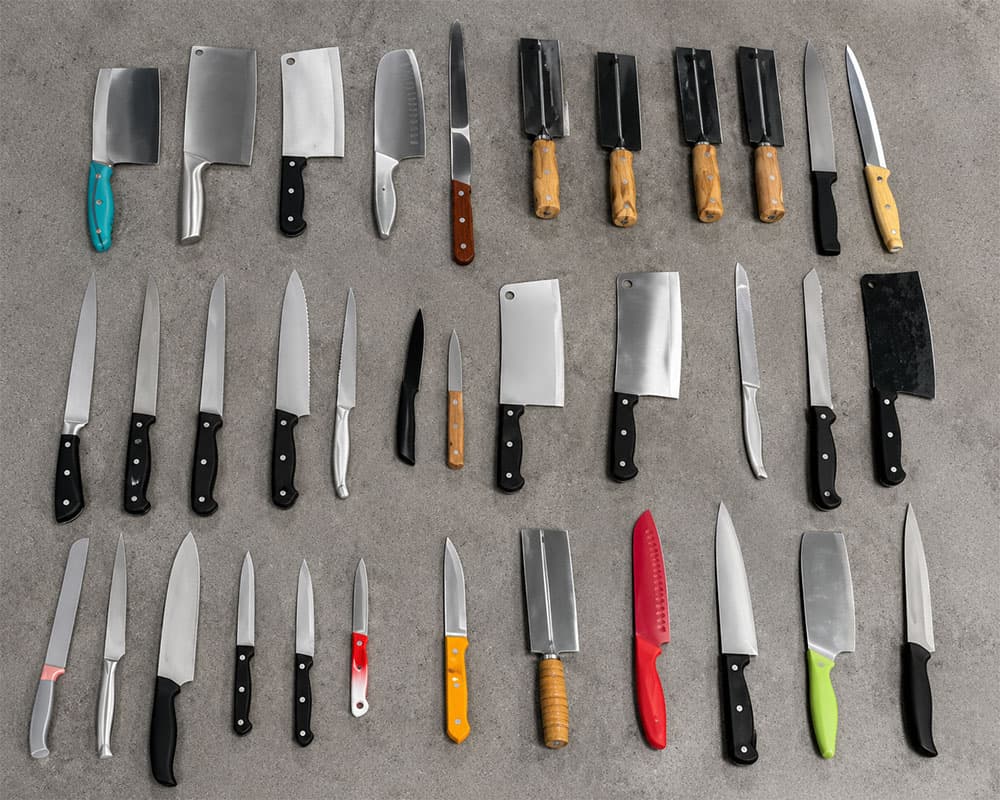Wholesale stainless steel knife set supplier