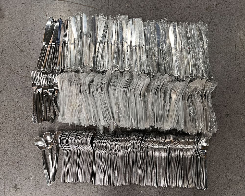 Wholesale stainless steel knives and forks sets
